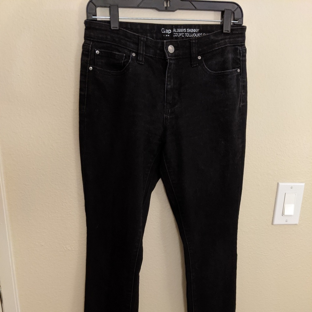 Black washed skinny Jeans